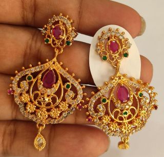Ad Stone Ear Ring Ad0414