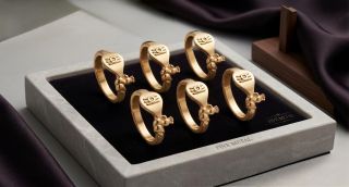 Vel & Peacock Panchalogam Ring Ir0213