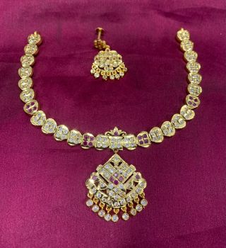Iympon Attigai Heart Pink With White Na0161