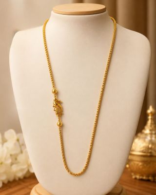 Peacock Ball Saradu Mogappu Chain Sm0034