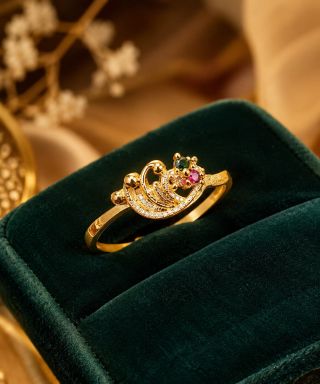 Panchalogam Stone Ring Os0063