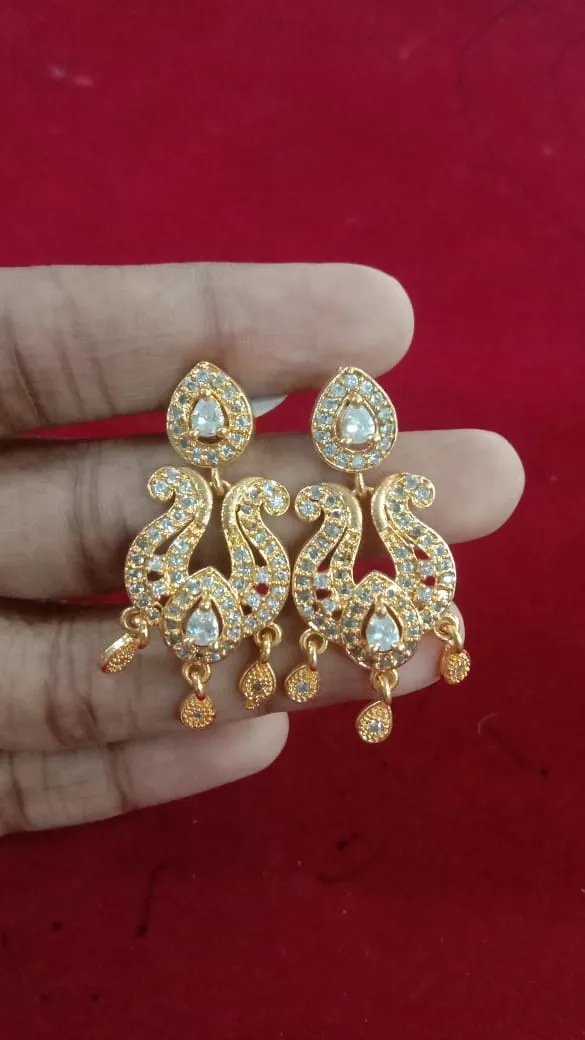 Stone Ear Ring