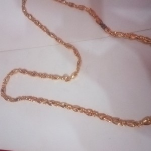 Chain 012 Gold Covering
