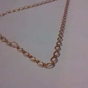 Chain 025 Gold Covering