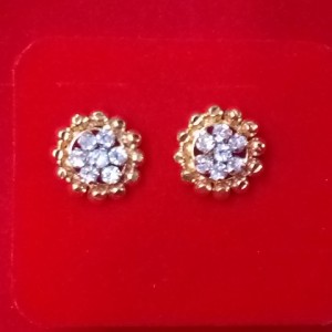 Ear Ring 013 Gold Covering