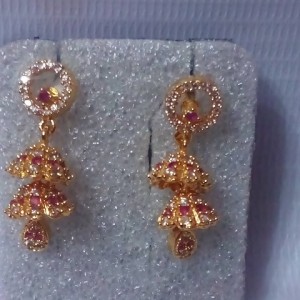 Ear Ring 065 Gold Covering