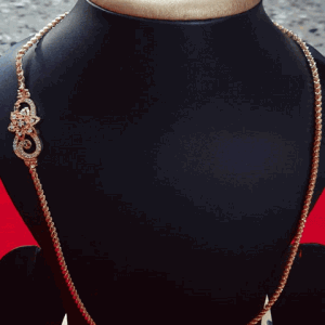Flower Mogappu Gold Covering Chain