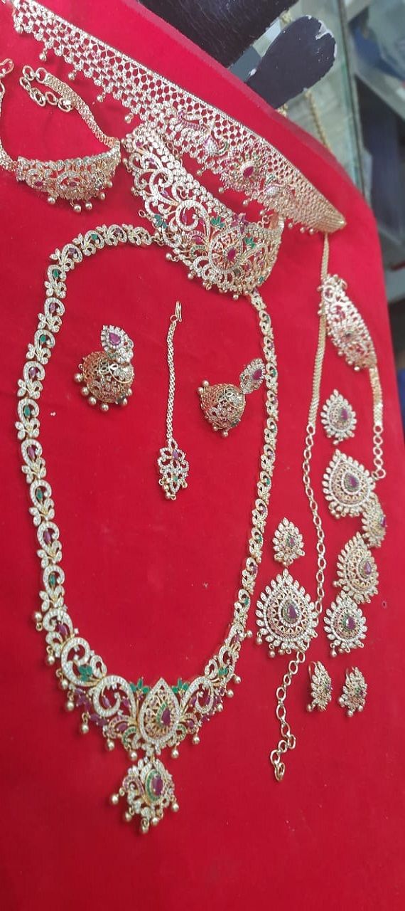 Tri Color Wedding Set
