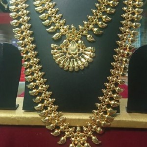 Kerala Aaram Necklace Set-460716