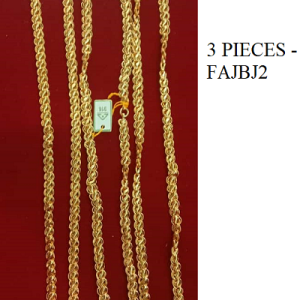 3 PIECE CHAIN - Rs. 1020