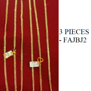 3 PIECE CHAIN - Rs. 1020