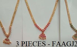 3 PIECE NECKLACE - Rs. 1170