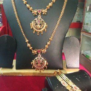 Aaram Necklace Bangle Combo