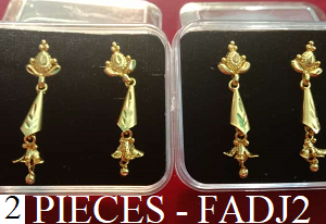 2 PIECE EAR RING - Rs. 140