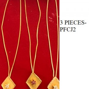 3 PIECE SHORT CHAIN - Rs. 630