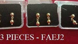 3 PIECE EAR RING - Rs. 150