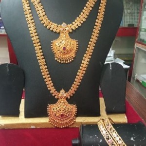 Aaram Necklace Bangle Combo