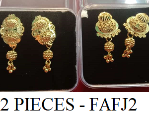 2 PIECE EAR RING - Rs. 160