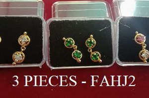 3 PIECE EAR RING - Rs. 180