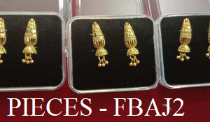 3 PIECE EAR RING - Rs. 210