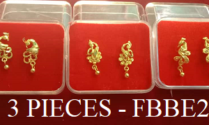 3 PIECE EAR RING - Rs. 225
