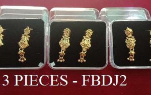 3 PIECE EAR RING - Rs. 240