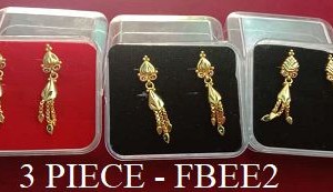 3 PIECE EAR RING - Rs. 255