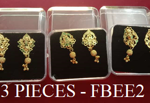 3 PIECE EAR RING - Rs. 255