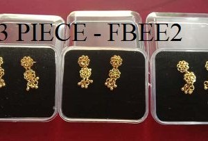 3 PIECE EAR RING - Rs. 255