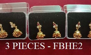 3 PIECE EAR RING - Rs. 285