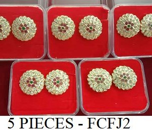 5 PIECE EAR RING - Rs. 360