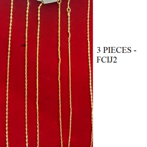 3 PIECE CHAIN - Rs. 390