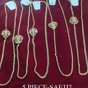 5 PIECE MOGAPPU CHAIN - Rs. 1500