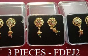 3 PIECE EAR RING - Rs. 450