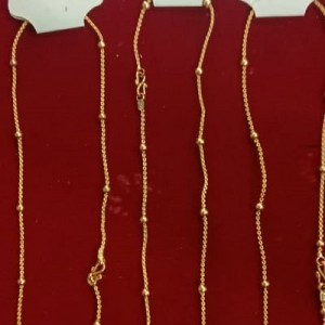 3 PIECE SHORT CHAIN - Rs. 300