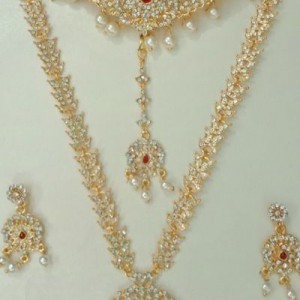 Fancy Aaram Necklace Combo Set