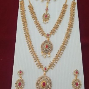 Fancy Combo Necklace aaram Set