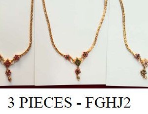 3 PIECE NECKLACE - Rs. 780