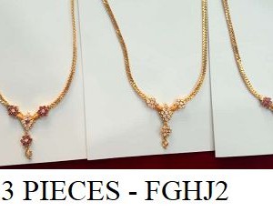 3 PIECE NECKLACE - Rs. 780