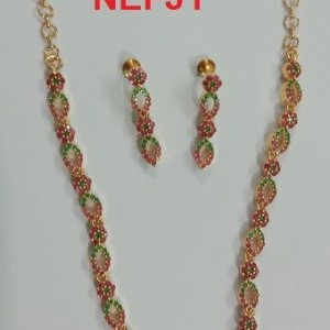 Necklace with Ear Ring