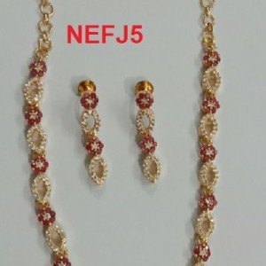 Necklace with Ear Ring