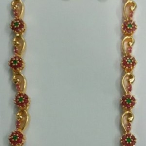 Necklace with Ear Ring