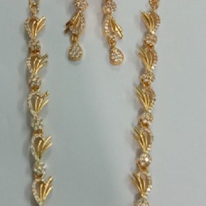 Necklace with Ear Ring