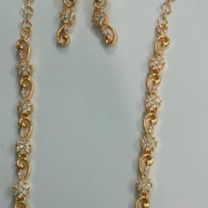 Necklace with Ear Ring