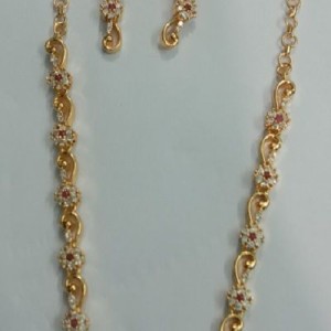Necklace with Ear Ring
