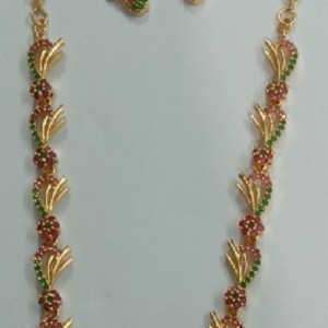 Necklace with Ear Ring