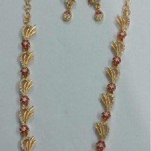 Necklace with Ear Ring