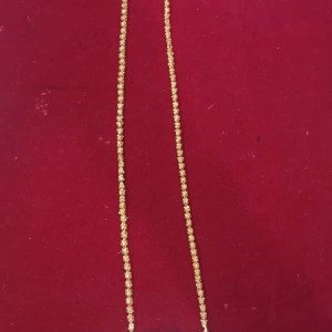 Sizzing Gold Covering Dollar Chain