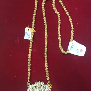 Traditional Gold Covering Dollar Chain