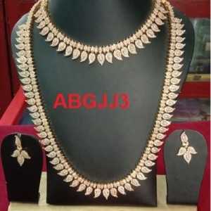 Fashionable Iympon Necklace Aaram Set